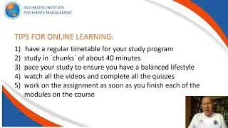 Welcome to the APIEM Certified Event Planner Qualification