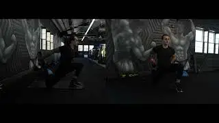Dynamic Rear Foot Elevated Hip Flexor Stretch by XFORM