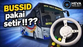 Pertama Kali Main BUSSID Pakai DIY Steering Wheel Android 😱