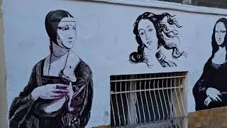 Szkoła Rysunku Ventzi - murale - Poznań