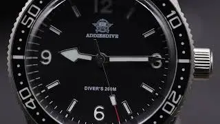 Are you optimistic about ADDIESDIVE newly launched large dial quartz watch AD2033?