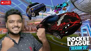 🔴Rocket League Season 20 New Map, 4v4 Ranked, New Rocket Pass Let's Gooooo...!!! | Rico Is Live