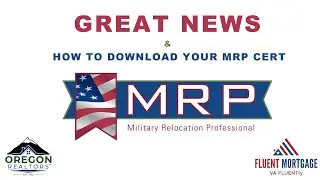 Oregon Realtors &ndash; 2021 MRP Certification Update