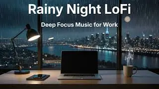 Rainy Night LoFi 🌧️ Deep Focus Music for Work | Chill & Minimal LoFi