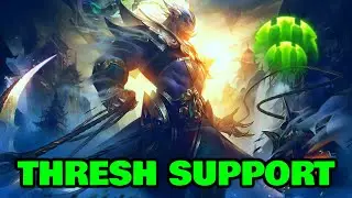 S13 Thresh Support Gameplay vs Nautilus - League of Legends [FULL GAME]