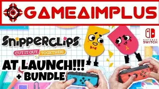 SnipperClips Bundle At Launch With Nintendo Switch - SwitchUpdate
