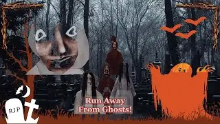 Di Kejar Hantu Suster ngesot dan Pocong Merah di Hutan!| Main Roblox Bertiga di Hutan banyak kuburan
