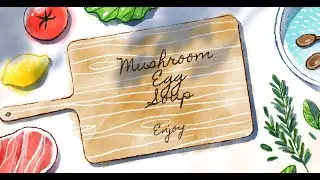 Mushroom Egg Soup