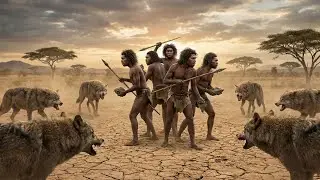 The Struggle of Early Humans 4.3 Million Years Ago | Facing Dire Wolves and Other Megafauna