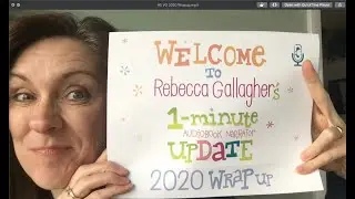 Rebecca Gallagher &mdash; Audio Narrator 2020 Wrap-up