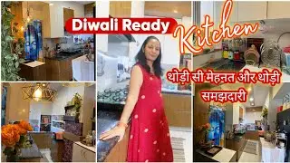 Countertop Organize Kare Smart Tarike Se | Ghar Ki Chamak Kitchen Se! #DeepCleaning&Organization