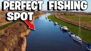 Мы нашли идеальное место для рыбалки на Норфолкских болотах.