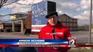 Undercover recording help uncover arson scheme
