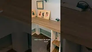The BEST desk of 2023 for small spaces #workfromhome #desk #smallspaces #smallspacesolutions