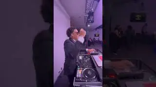 He DJ&rsquo;d his own prom! #prom #dj