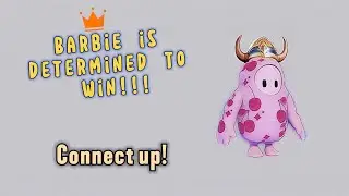 Barbie is determined to win!!! FALL GUYS 2024 Gameplay #14
