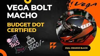Vega Bolt Macho - Budget DOT Certified Helmet Unboxing | #Viral Story | #unboxing #vegahelmets