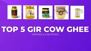 Top 5 Best Gir Cow A2 Ghee in India 2020 with 1L Price | Desi Cow Ghee (घी)