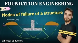 Foundation Engineering | Modes of failure of structure | Shear criteria and settlement criteria