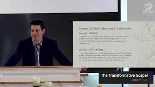 The Transformative Gospel - Romans 12:1 - Ben Shaw - Berean Baptist Church