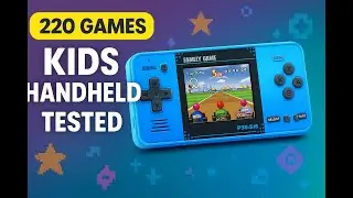 Handheld Retro Game Console for Kids (220 Games) &mdash; P30S Review & Play Test