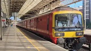 Last Ever Royal Mail/DB Cargo 325003 325014 Run 1M36 Shieldmuir To Daventry At Preston On The WCML