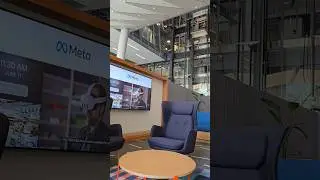 POV: Chilling at Meta London Office Lounge #pov #meta #facebook #london #travel #povtravel #lounge