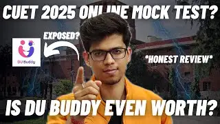 Is DU BUDDY even worth for CUET 2025 preparation? *Honest review*| CUET 2025 preparation |CUET mocks