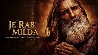 Je Rab Milda | Soul-Stirring Sufi Punjabi Kalam | Hazrat Baba Bulleh Shah