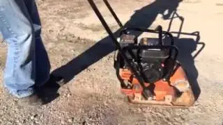 Multiquip walk behind plate tamp