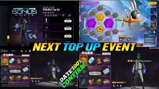 New Bunny Fist Skin 🥵 New Universe Ring Event !  FF New event ! Next Top Up Event 