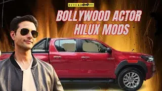New Red Hilux Modified for👨🏻&zwj;🎤 Mr  Apurva Agnihotri, Bollywood   @awesomeagnihotrisvlog
