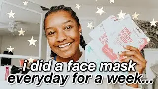 i did a face mask everyday for a week and this is happened...