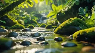 Waterfall Sounds for Sleeping, River Sounds for relaxation, Water Sounds for stress relief #530
