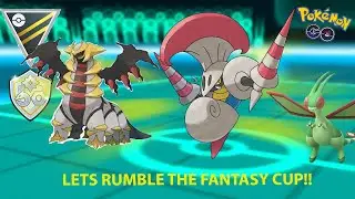 ESCAVALIER AND FLYGON RUMBLES THE FANTASY CUP (POKEMON GO)
