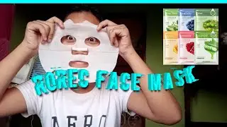 Rorec Face Mask Product Review | ABEGAIL & PJ TV