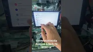 Senha da multim&iacute;dia h Tech  ht 9230 ca