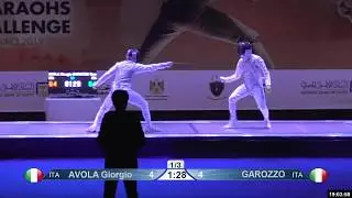 2019 138 T04 02 M F Individual Cairo EGY WC PODIUM AVOLA ITA vs GAROZZO ITA