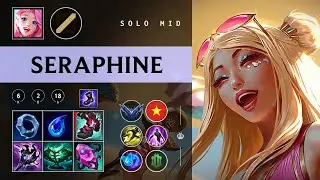 Seraphine Mid vs Yasuo - VN Diamond Patch 26.01