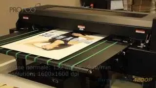 Impression grande vitesse sur carton ondul&eacute;: Excelagraphix 4200
