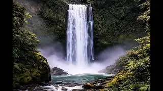 Waterfall Sounds for Deep Sleep 🌊 | 3 Hours Nature Ambience | No Music