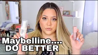 REVIEWING THE NEW MAYBELLINE PRODUCTS | LIFTER GLOSS , GLASS SETTING SPRAY | Nikki Valenzuela