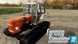 FARMING SIMULATOR 22 ELM CREEK #91 - MOD FIAT 1300DT CINGOLATO - GAMEPLAY ITA