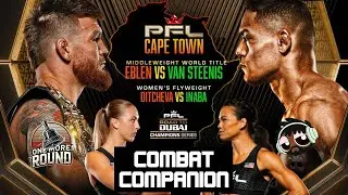 PFL Africa: Eblen vs. Van Steenis LIVE Combat Companion | One More Round