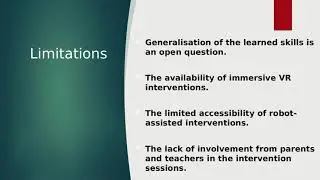 Virtual Social Robot Interaction for Enhancing the Social Skills of Children with ASD