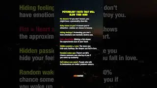 🧠 Psychology FACTS That Will BLOW Your Mind (Are You Surprised?) #psychology #facts #shorts