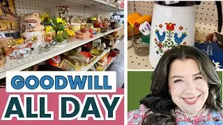 Thrift With Me | GOODWILL THRIFT STORES IN OMAHA | Thrifting VLOG