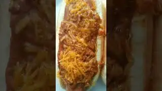 Homemade Chili Cheese Dogs #shorts