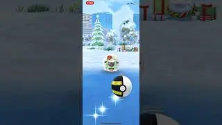 [Pokemon GO] Christmas Costume Wooloo Found in the Wild! #pokemongo #wooloo #christmas