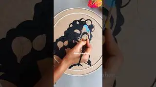 Lord Shiva Lippan Wall Art #youtubeshorts #shorts #lippanart #wallhanging